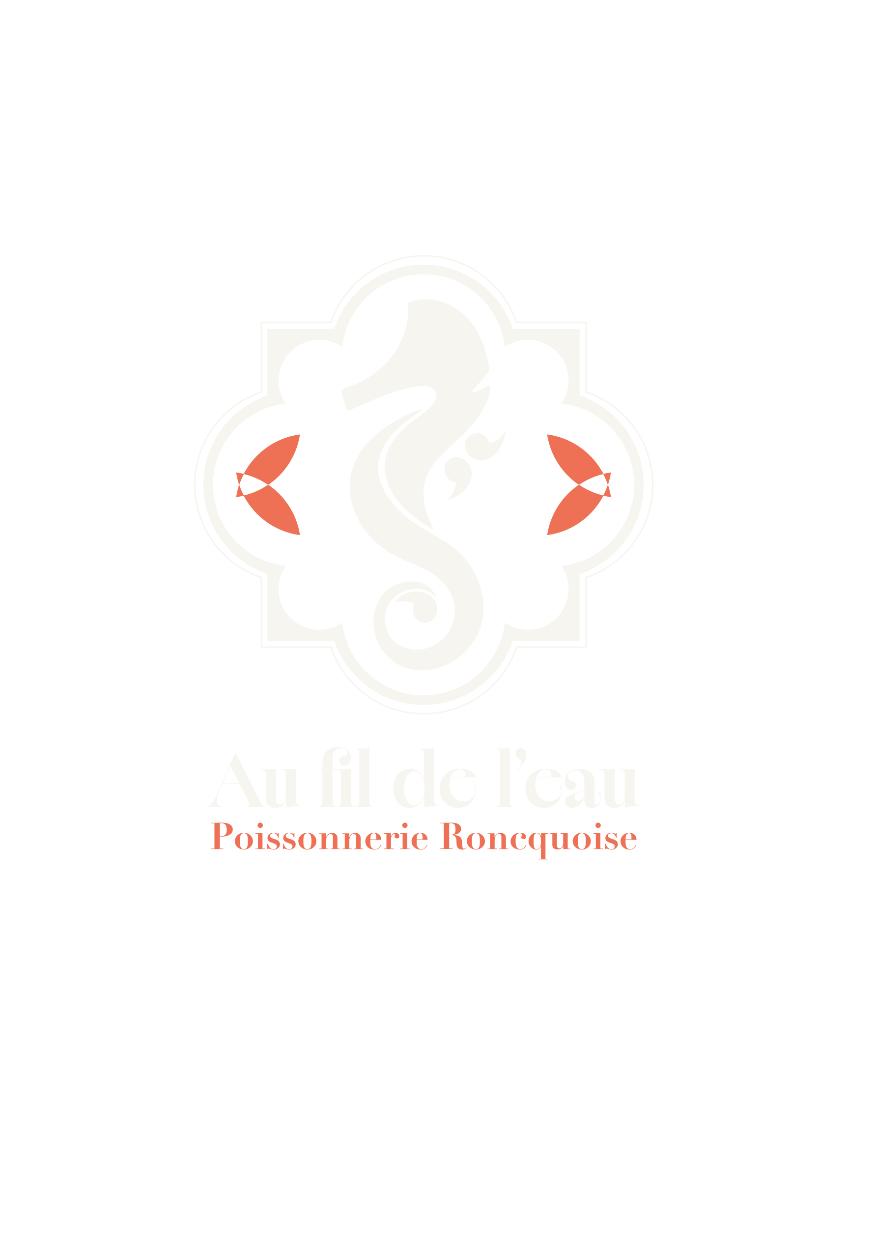 Logo Au fil de l'eau - Poissonnerie Artisanale à Roncq
