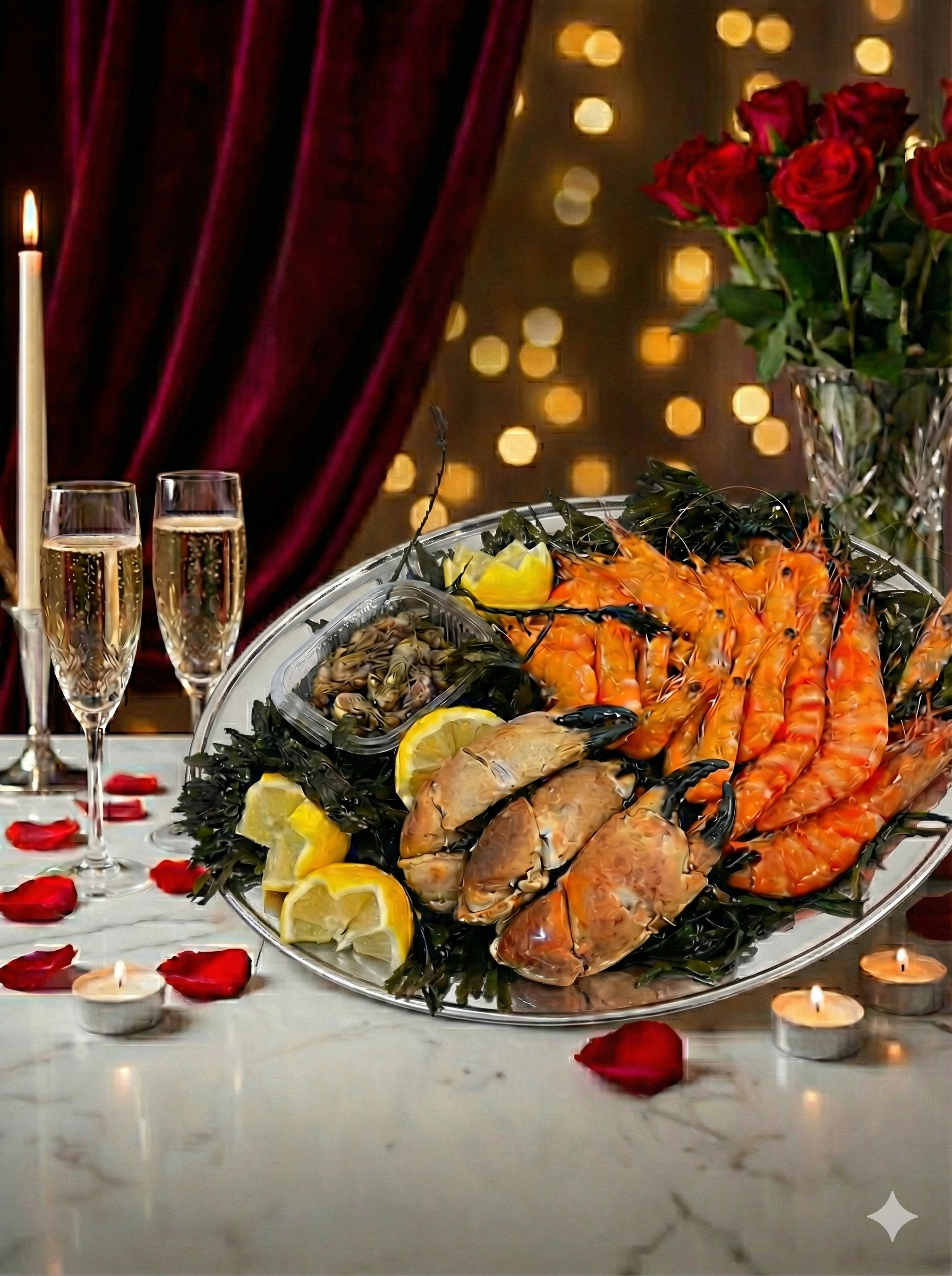 Plateau de fruits de mer Saint-Valentin - Roncq