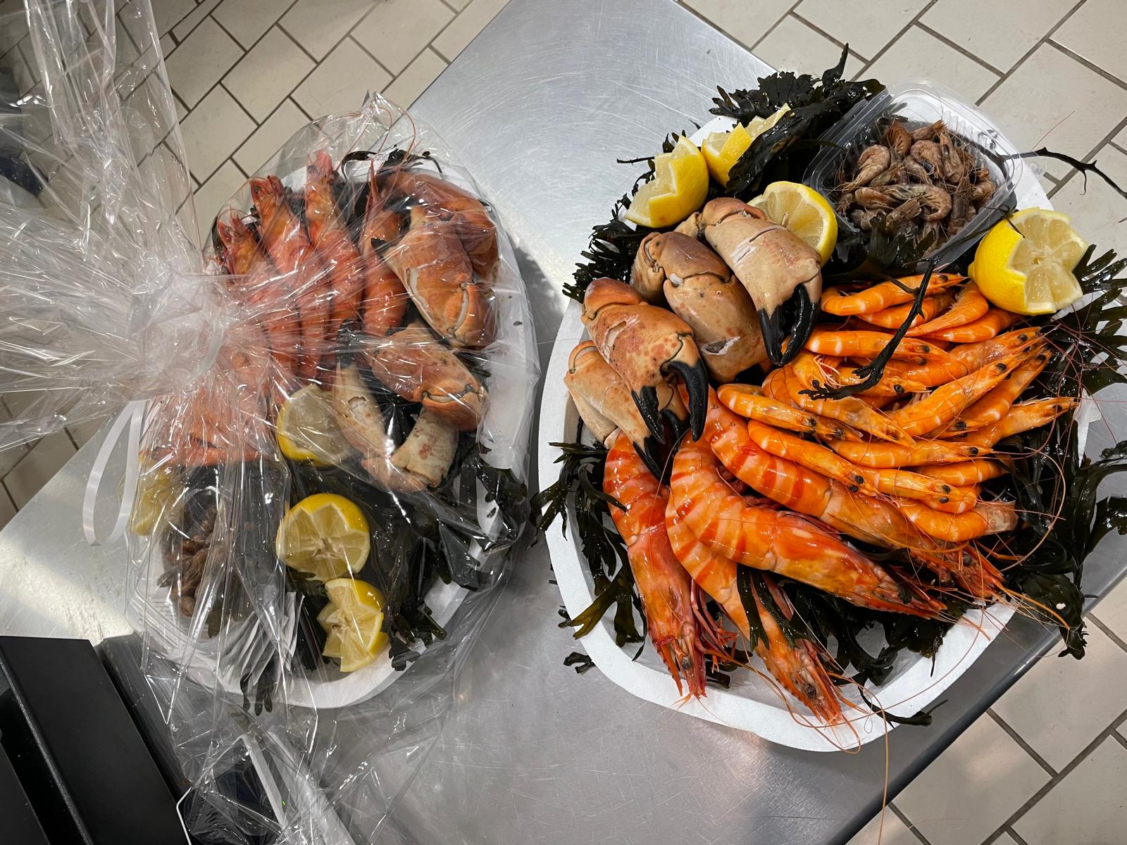 Plateau de fruits de mer garni